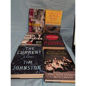 Lot of 6 Hardcover BooksINSTANT COLLECTION MIX GENRE SET Includes Autograph Copy